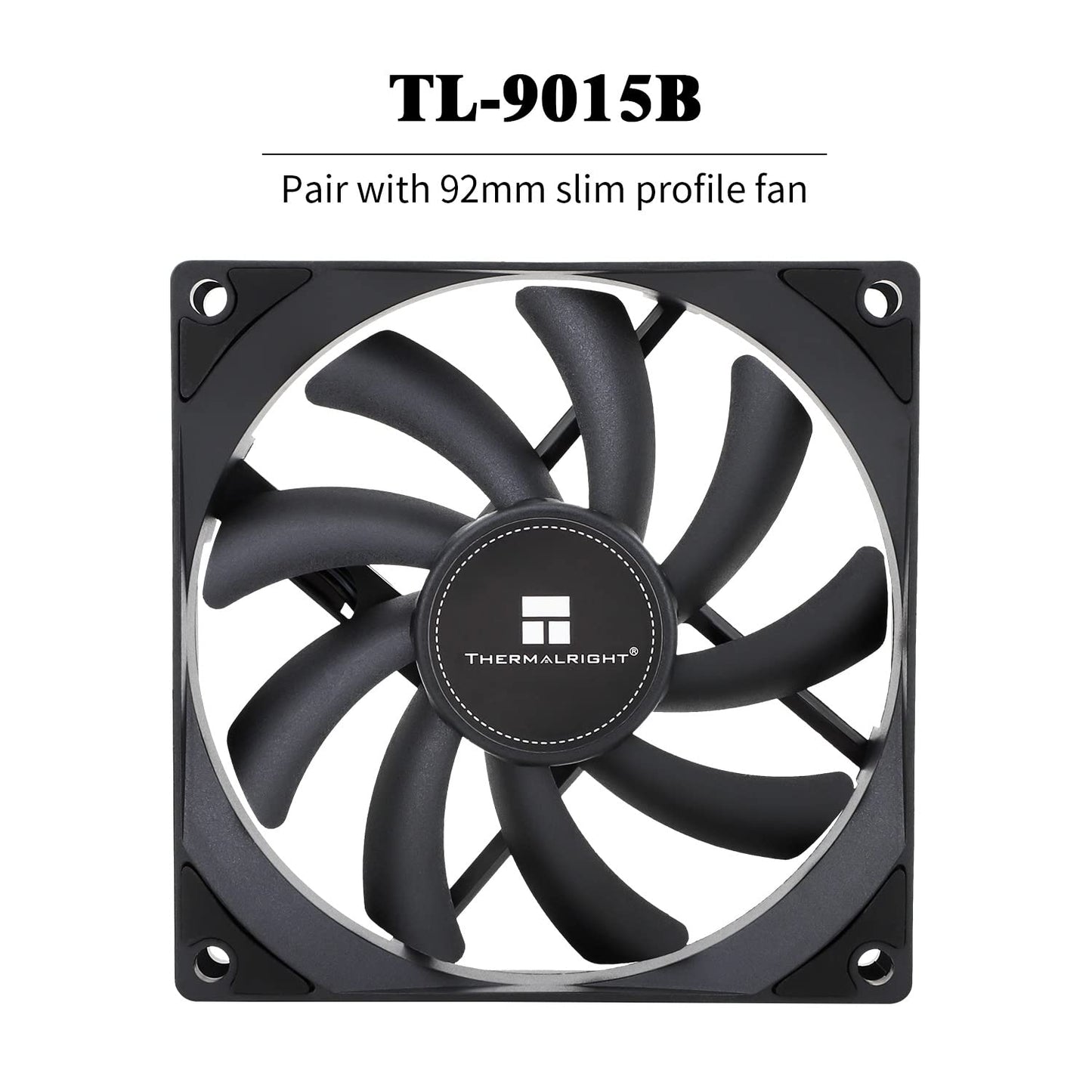 Cooler Procesor Thermalright AXP90-X53 Black Cooler CPU Low Profile 53mm, Ventilator 2700RPM Silentios, Compatibil AM4/AM5/Intel 1700