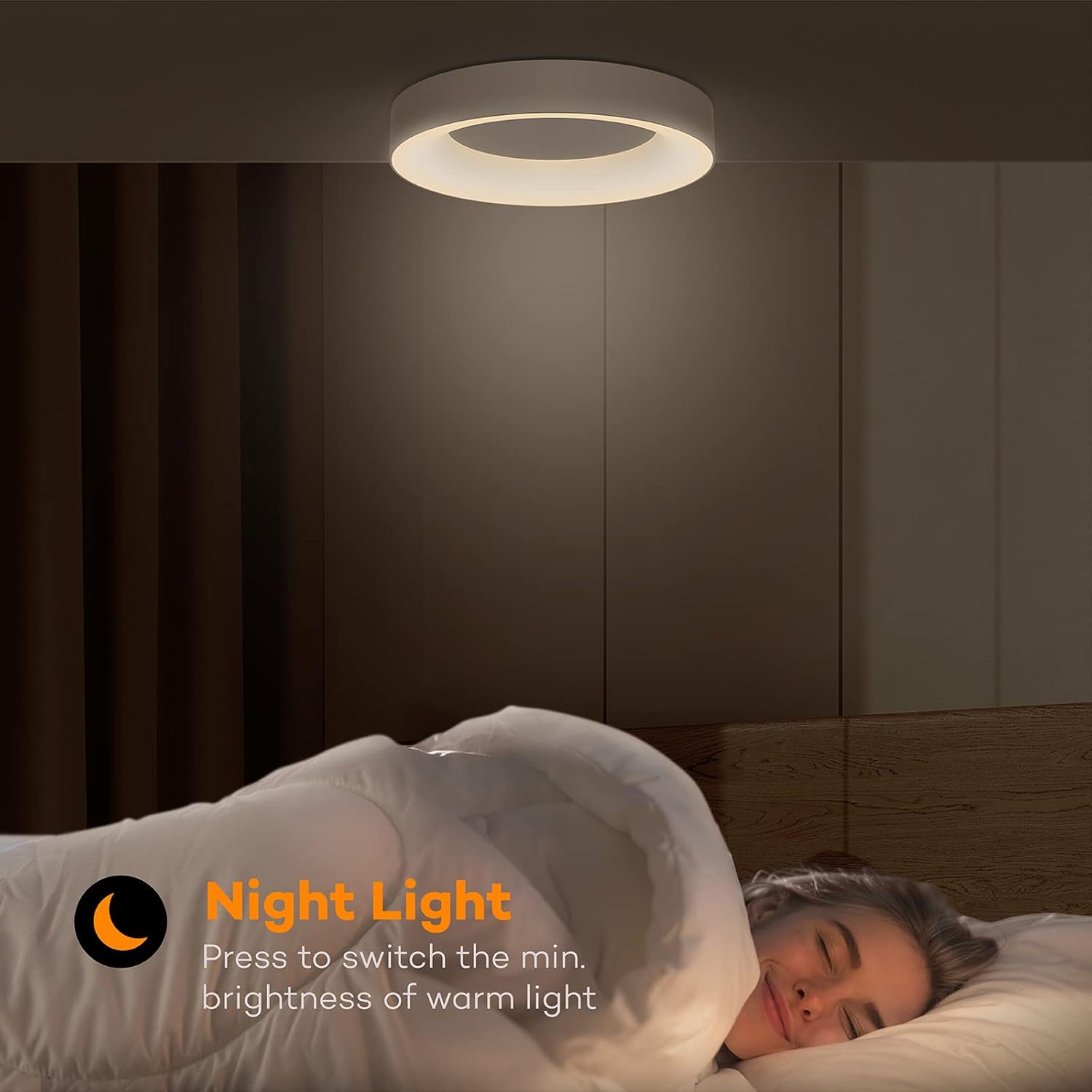 Matane LED Ceiling Light RGB Colour Changing Ceiling Light Dimmable with Remote Control 24 W Bulbs 3000 K - 6500 K for Teenager's Room Living Room Bedroom Children's Room Bathroom Kitchen Round 28 cm
