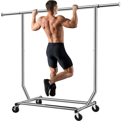 Suport haine Camabel GndieBa5259 metal extensibil 136 kg cu roti