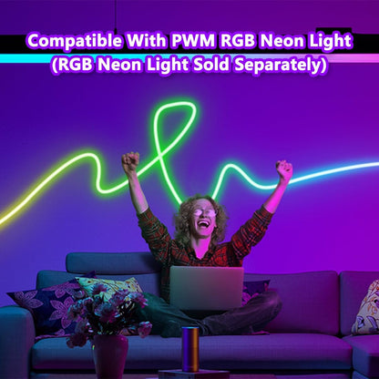 BTF-LIGHTING 5050SMD FCOB COB RGB RF Remote RC03RFB &4PCS C03RF LED Tuya LED Controller Kit 4 Zones RF 2.4GHz Wireless Remote Group Control PWM RGB (+ R G B) 4pin LED Strip DC5V DC12V DC24V