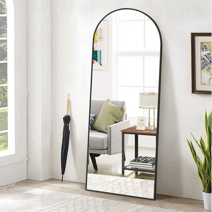 Oglinda Koonmi Arch Full-Body 45x144 cm rama aluminiu aurie