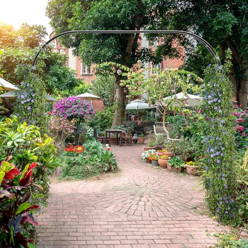 Arc metalic pentru Flori, cu latime reglabila 1.2/1.8/2.4 m, ideal pentru plante cataratoare si decor de gradina.