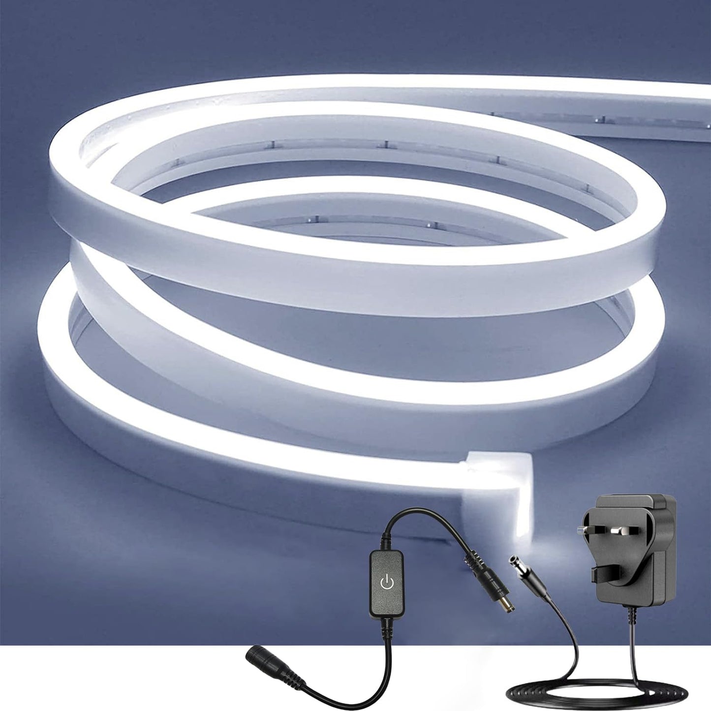 Banda LED 3M RGBIC Neon Rope Light 5V USB IP67 APP Remote