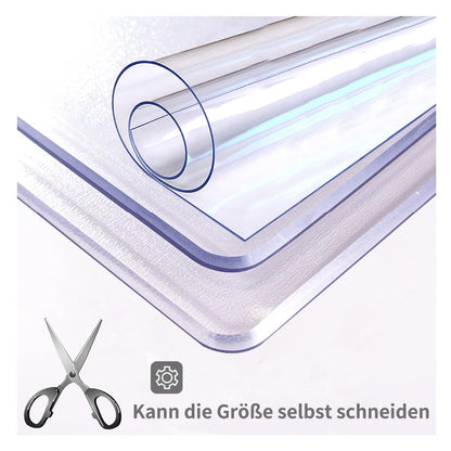 Fata de masa LAVOUP Transparent 2mm PVC 80 x 160 cm Rezistenta