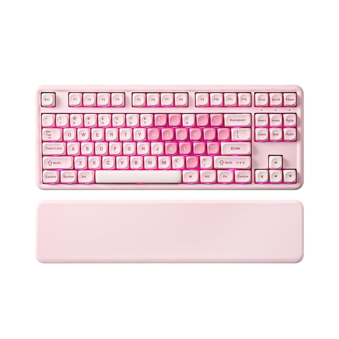 Tastatura mecanica YUNZII B87 Wireless 87 taste RGB hot-swap
