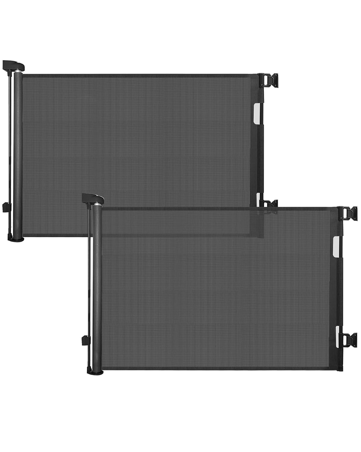 Poarta de siguranta derimkcoa retractabila 140 cm, set 2 bucati