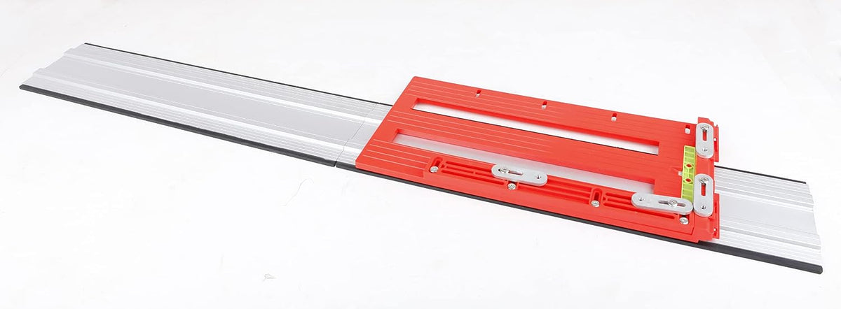 Sina de ghidare Aidelife pentru fierastrau circular manual, aluminiu, 2 x 75 cm