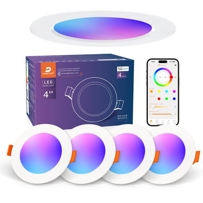 Spot LED DUSKTEC RGB Alexa 10W 1000 lm Bluetooth APP