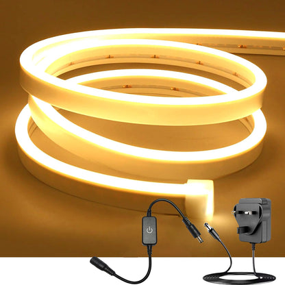 Banda LED 3M RGBIC Neon Rope Light 5V USB IP67 APP Remote