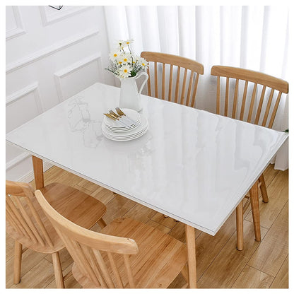 Fata de masa LAVOUP Transparent 2mm PVC 80 x 160 cm Rezistenta