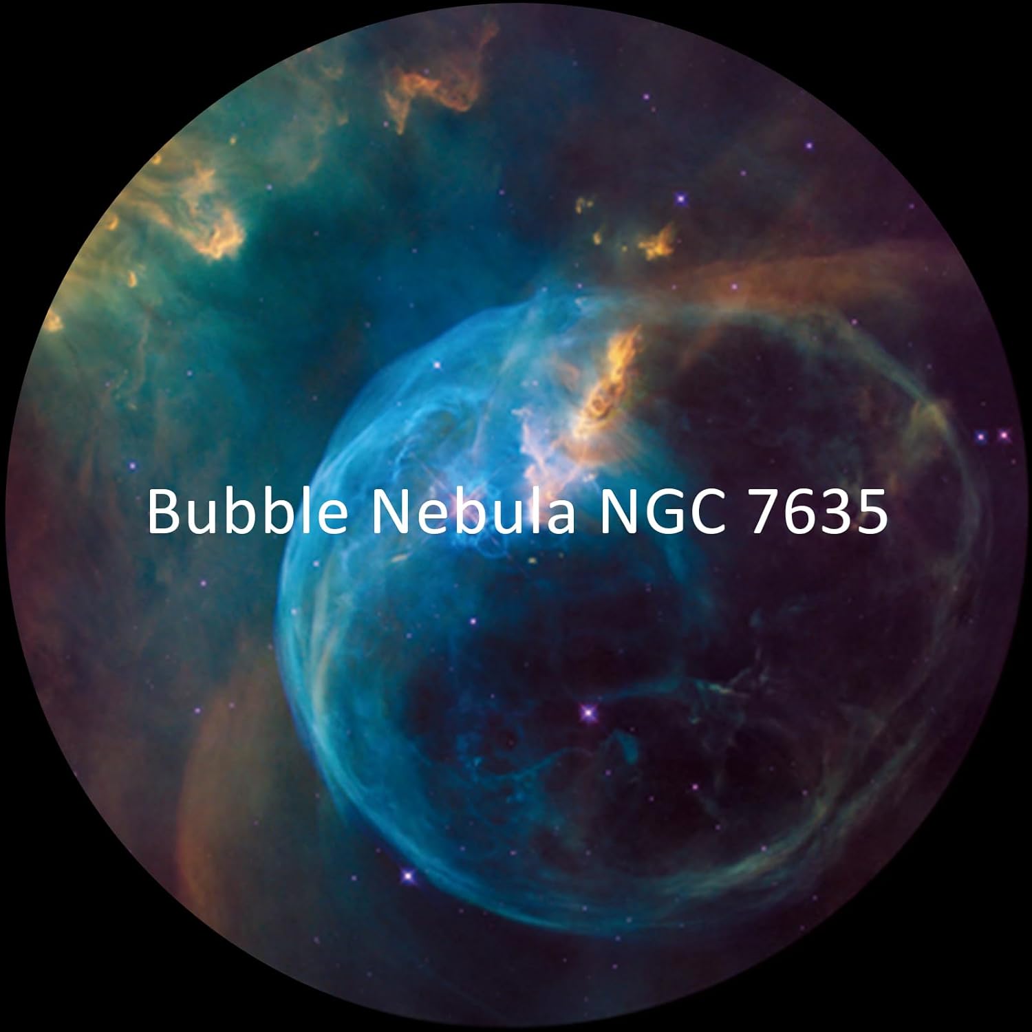 Realistic Discs for Ainael Meteor and Galaxy Projector - 5K Ultra HD Slides for Home Planetarium, 6-Disc Set Without Projector (Nebula 1)