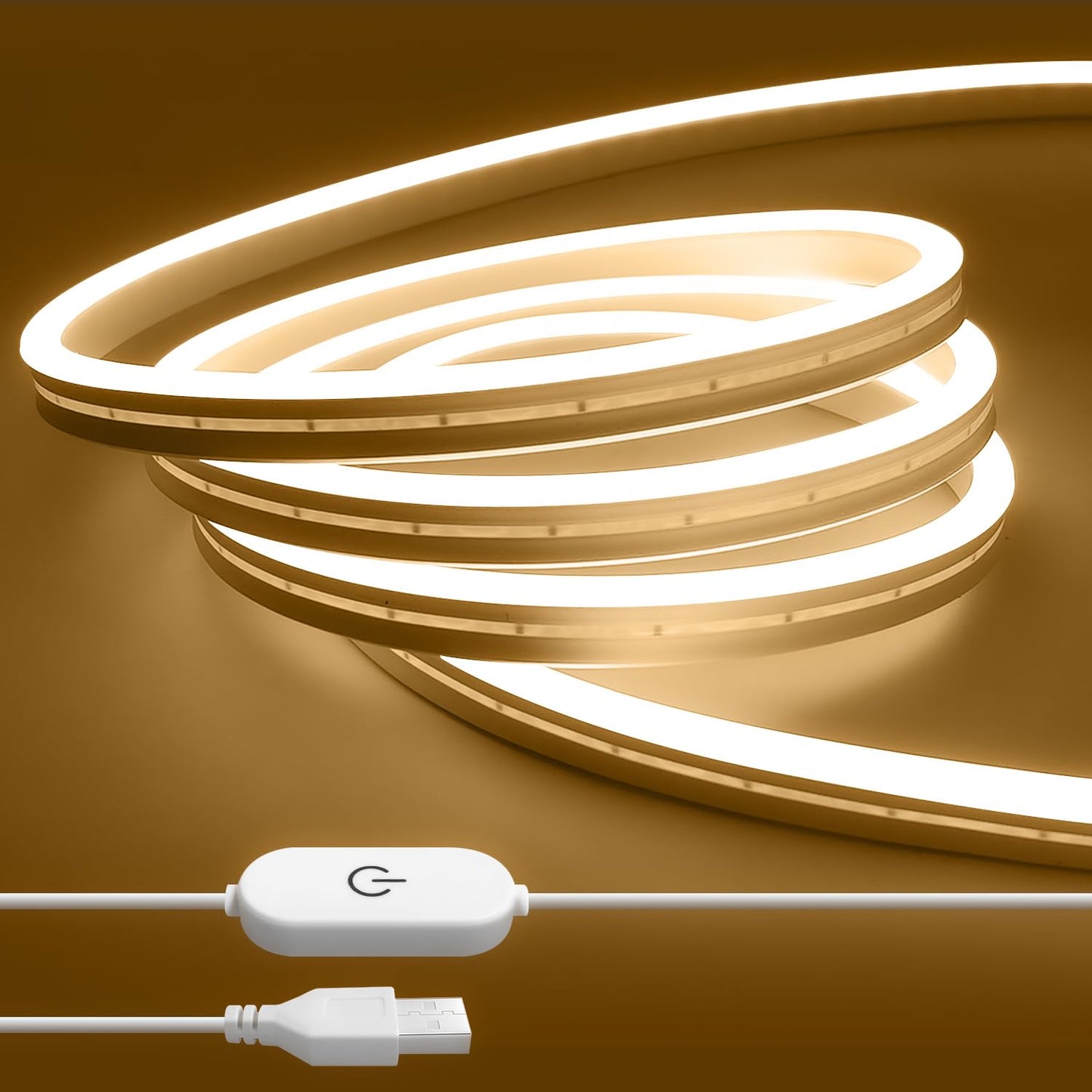 Banda LED RGB 15m Neon Rope Light App Remote IP65 Outdoor