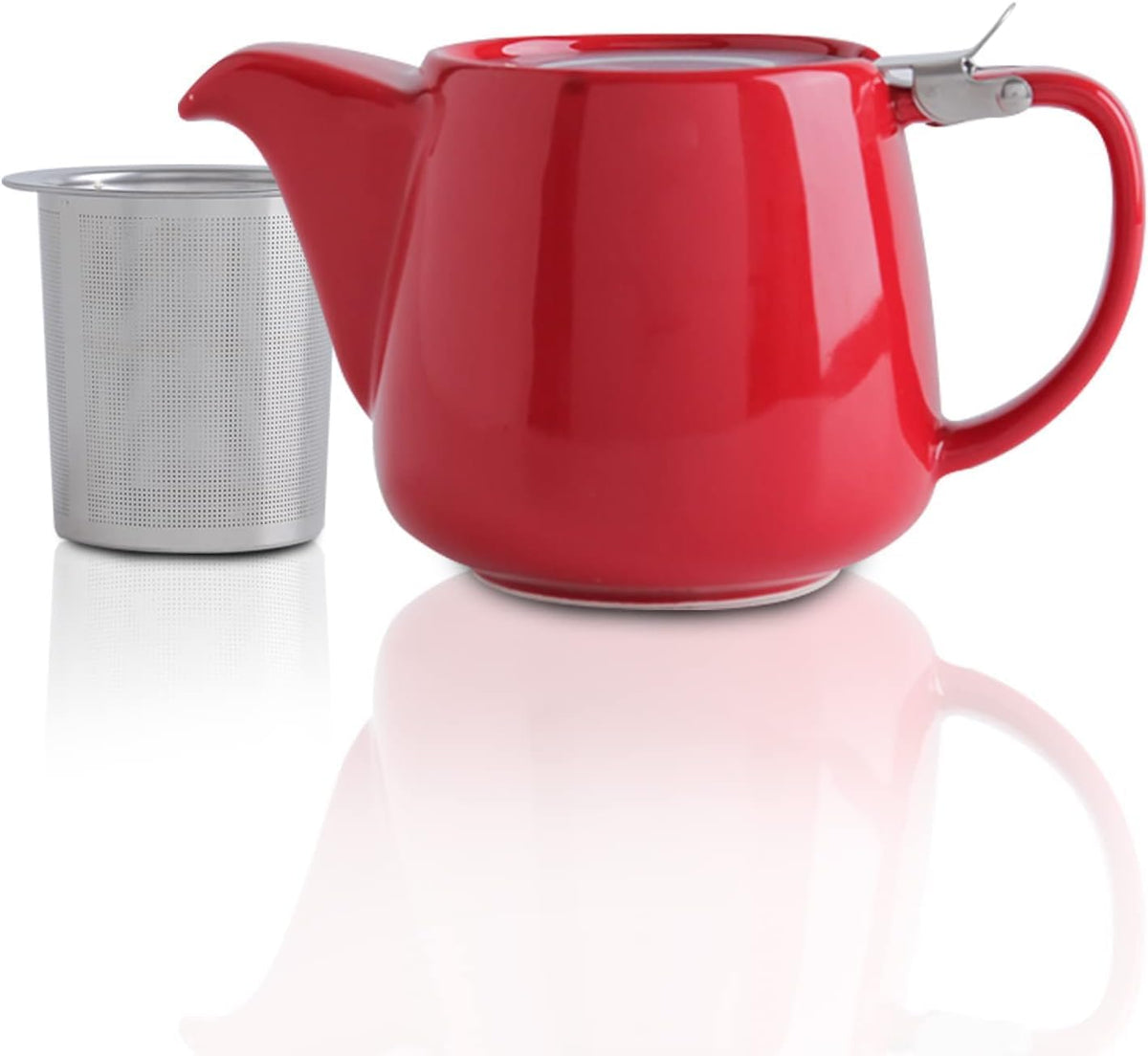 Ceainic VIVILINEN Porcelain 1.2L cu Infuzor Detasabil pentru Ceai