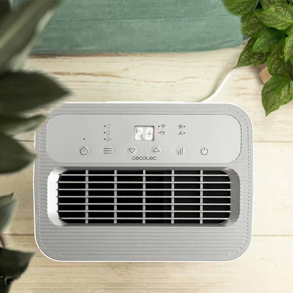 Dezumidificator Cecotec BigDry 8000 Expert Connected, 16 L/zi, Wi-Fi, alb
