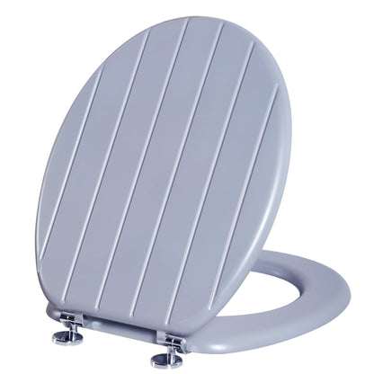 Colac WC Angel Shield Soft Close Lemn MDF Negru Oval Reglabil