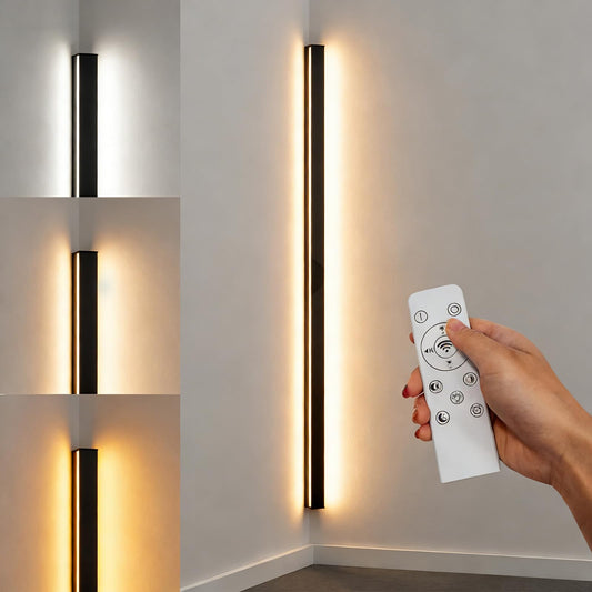 Lampa perete LANMOU LED 150 cm 50W 4000 lm cu telecomanda