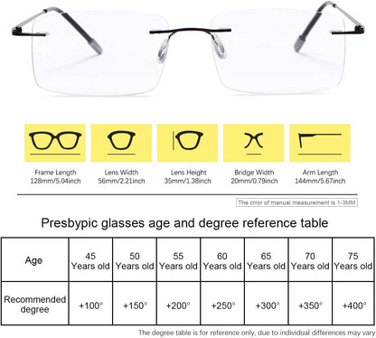 YIMI Photochromic Progressive Multifocus Transition Reading Glasses Sunglasses Sun Readers Blue Light Blocking Computer Eyewear