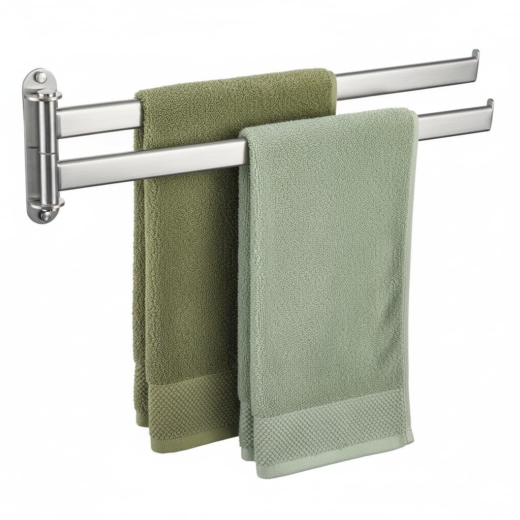 Suport prosoape KES A2104S2L50-2 inox SUS304 2 brate 50 cm