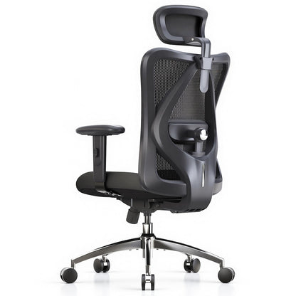Scaun ergonomic birou M18 SIHOO, mesh cu tetiera, suport lombar, 150 kg
