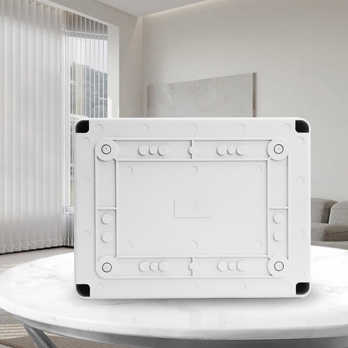 Boîte à fusibles en saillie IP65 01 Simmpatuu-Coffret électrique étanche IP65 équipé Livré,DZ 30mA AC Interrupteur de Fuite, 1 Disjoncteur 16A,2 prise modulaire 16A 2P+T