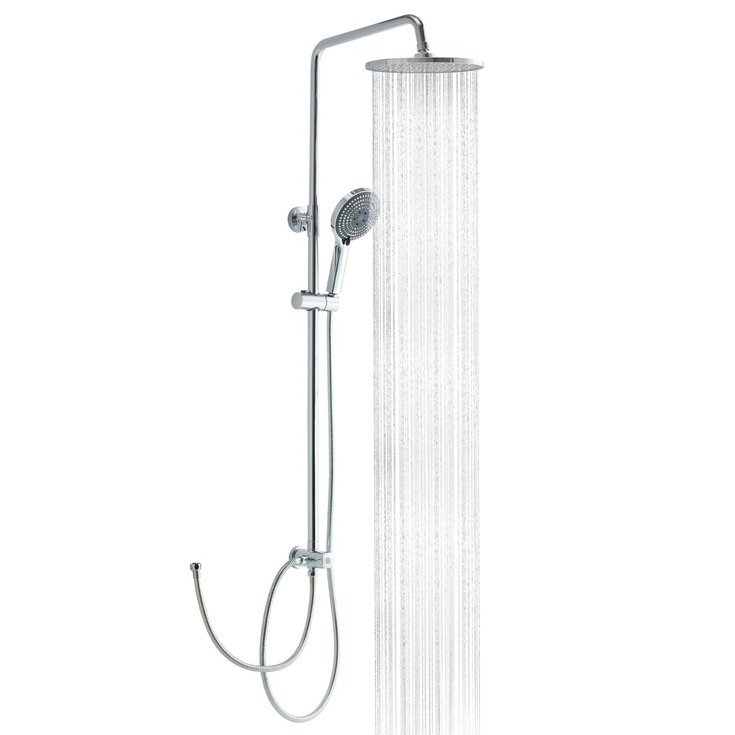 Dus OFFO BR-SDS-000-000-E03 inox crom 30x30 cm reglabil
