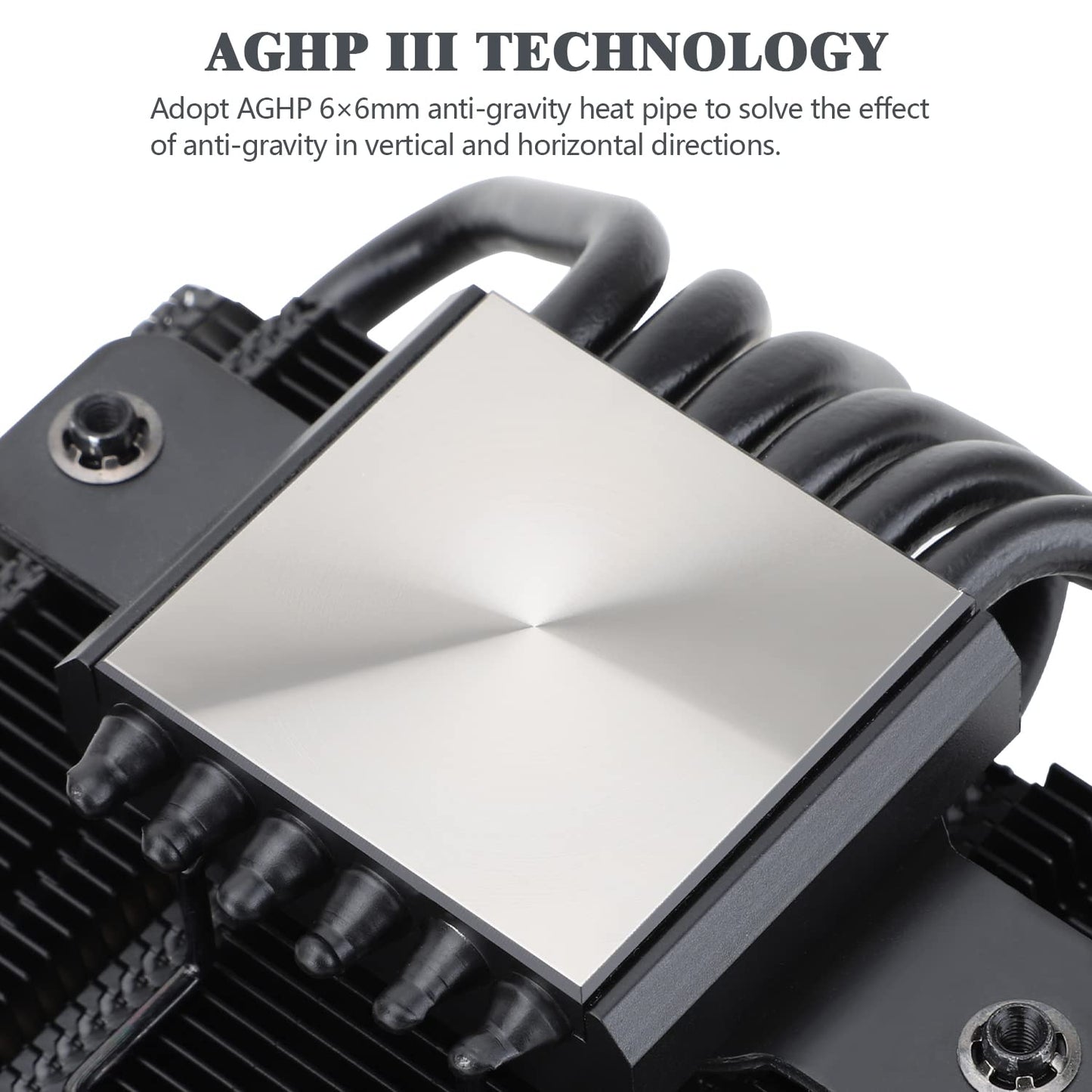 Thermalright AXP-120-X67 Black ARGB Low Profile CPU Air Cooler
