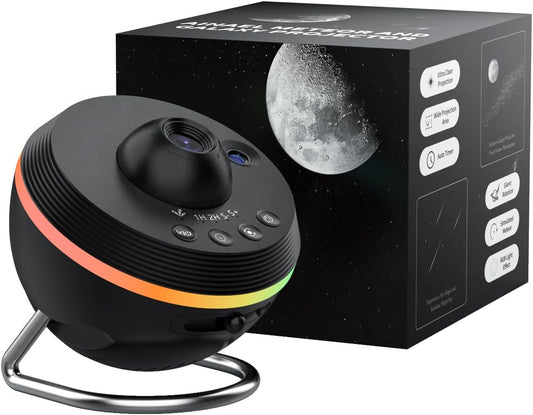 Galaxy Projector, Star Projector Home Planetarium Space Ceiling Starry Sky Night Light with Light Strip, Meteor and Galaxy Projector for Kid Adult Bedroom Christmas Gift