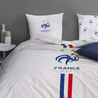 Lenjerie de pat CTI FFF Classic bumbac 240x220 cm reversibila