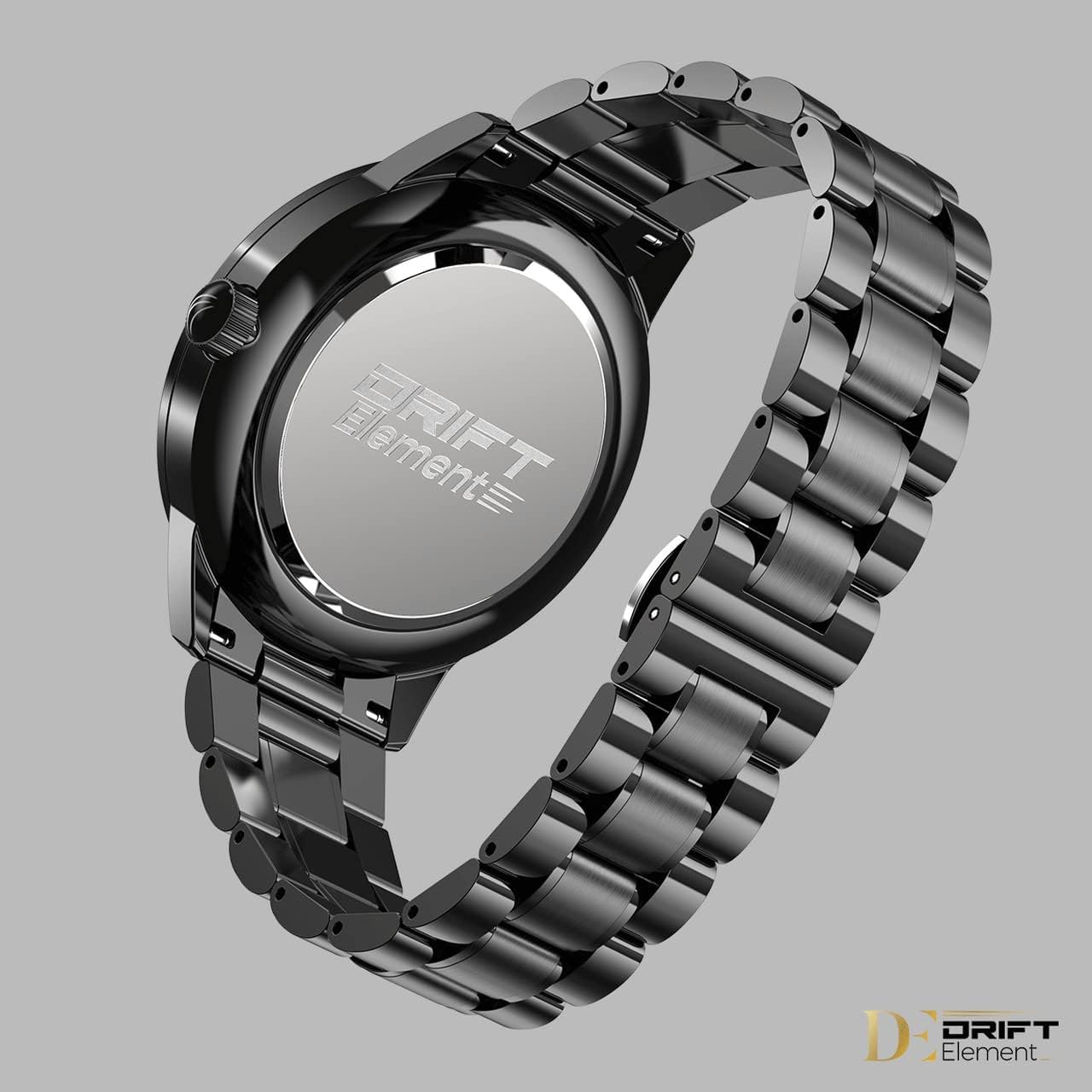 DriftElement Performance GT Rim Watch Men - Sports car Men's Wristwatch in 3D Design - Custom Designer Watch with Mineral Glass - Quartz Watch