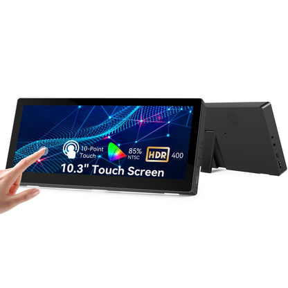 Monitor touch 10.3 inch IPS 1920x720 HDMI USB-C portabil
