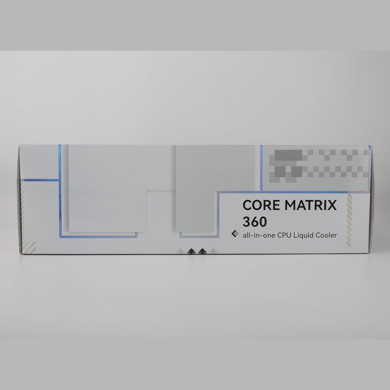 Thermalright Core Matrix 360 White CPU Water Cooler with 3 PWM Fans Water Pump Speed 2150RPM S-FDB Bearing for AMD AM4/AM5, Intel LGA1150/1151/1200/1700/2011(White)