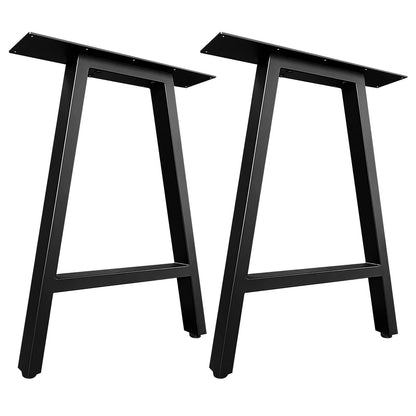 Picioare masa Jahof JHDLRT metal industrial 60 x 70 cm negre