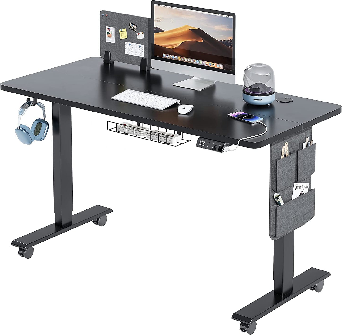 Birou Maidesite SN1 reglabil electric 120x60 cm, 4 memorii