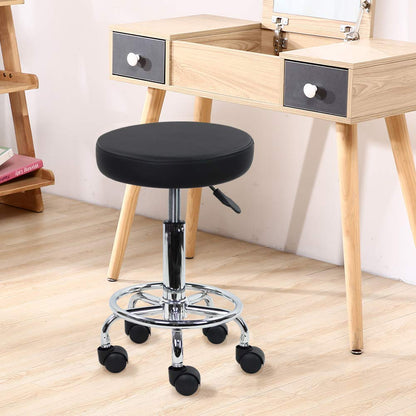 Scaun salon KKTONER BBS0432 PU Leather reglabil cu roti