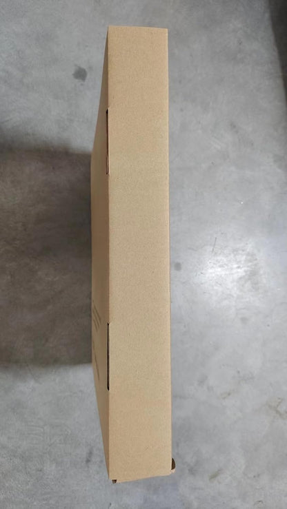 FitzMia Square LED Ceiling Light, Ceiling Light with Wood, Ceiling Lights Dimmable with Remote Control, Modern Round Wooden Ceiling Light for Bedroom, Children's Room, Kitchen (31.5x31.5 cm, 30 W)