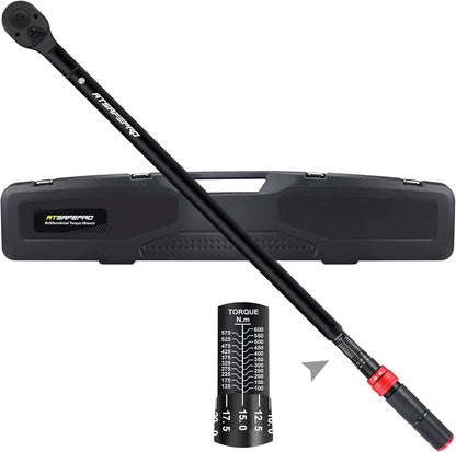 Cheie dinamometrica ATsafepro pentru roti si camioane, 3/4 inch, 100-600 Nm
