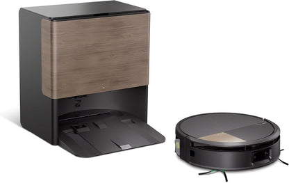 Robot aspirator si mop iRobot Roomba Max 705 Combo cu statie AutoWash, negru