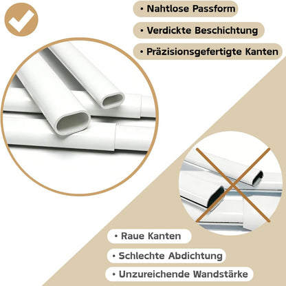 Bara perdea Venwemong Reglabila Extensibila 2 bucati 60-105 cm