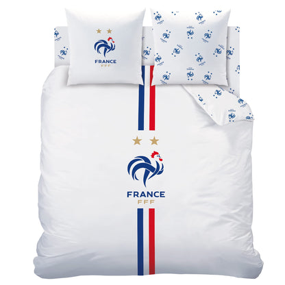 Lenjerie de pat CTI FFF Classic bumbac 240x220 cm reversibila
