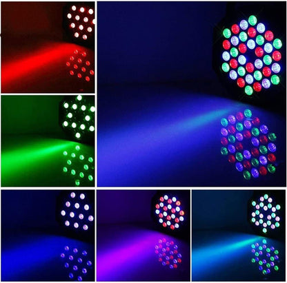 Spot LED Disco 72W RGB 36 LED cu telecomanda DMX