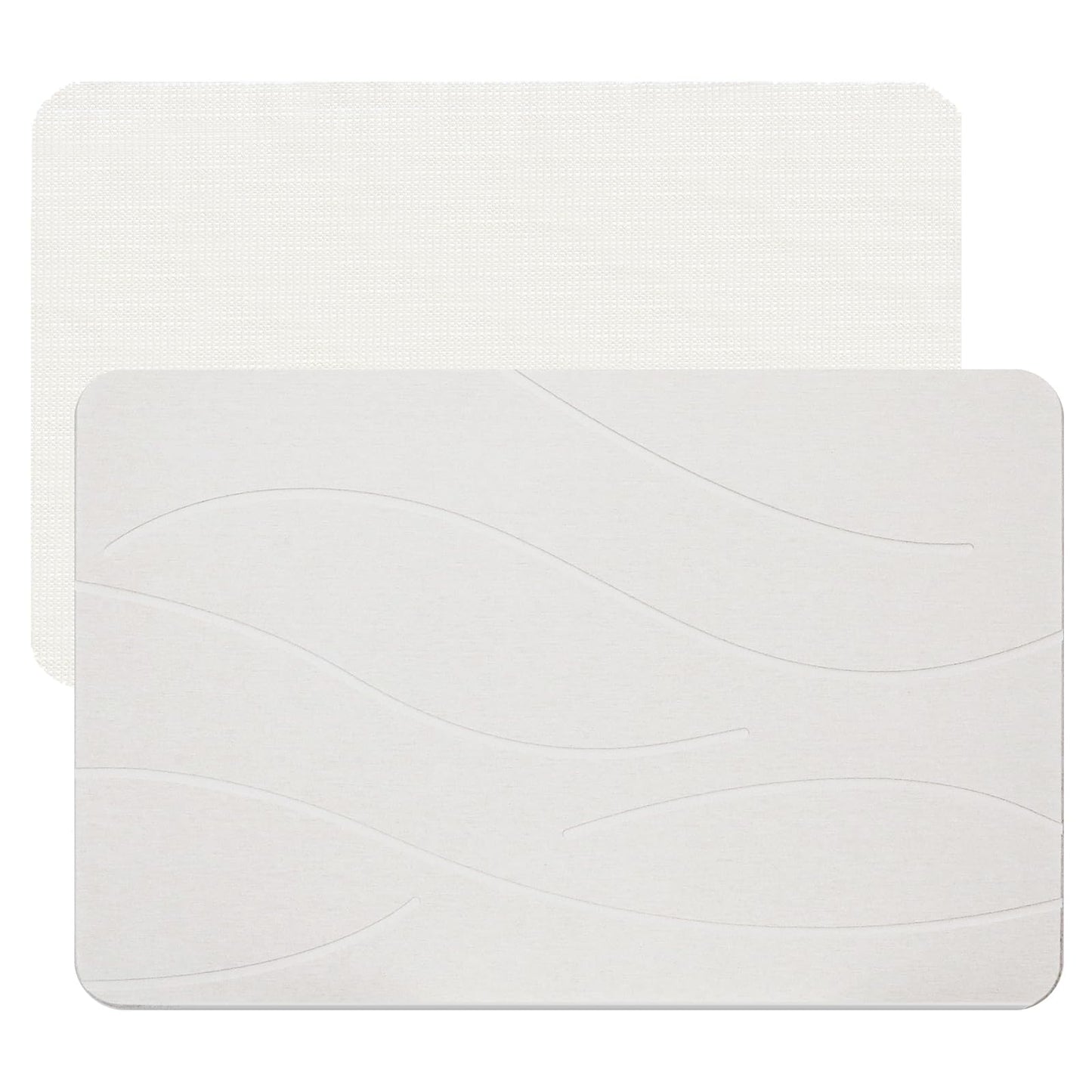 Covoras baie Feilifan Stone Bath Mat Diatomita antiderapant gri