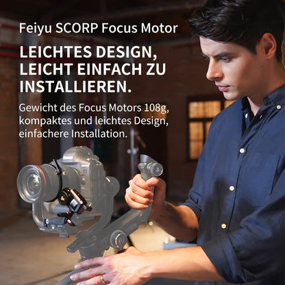 Motor follow focus FeiyuTech FM1 pentru gimbal SCORP, control precis