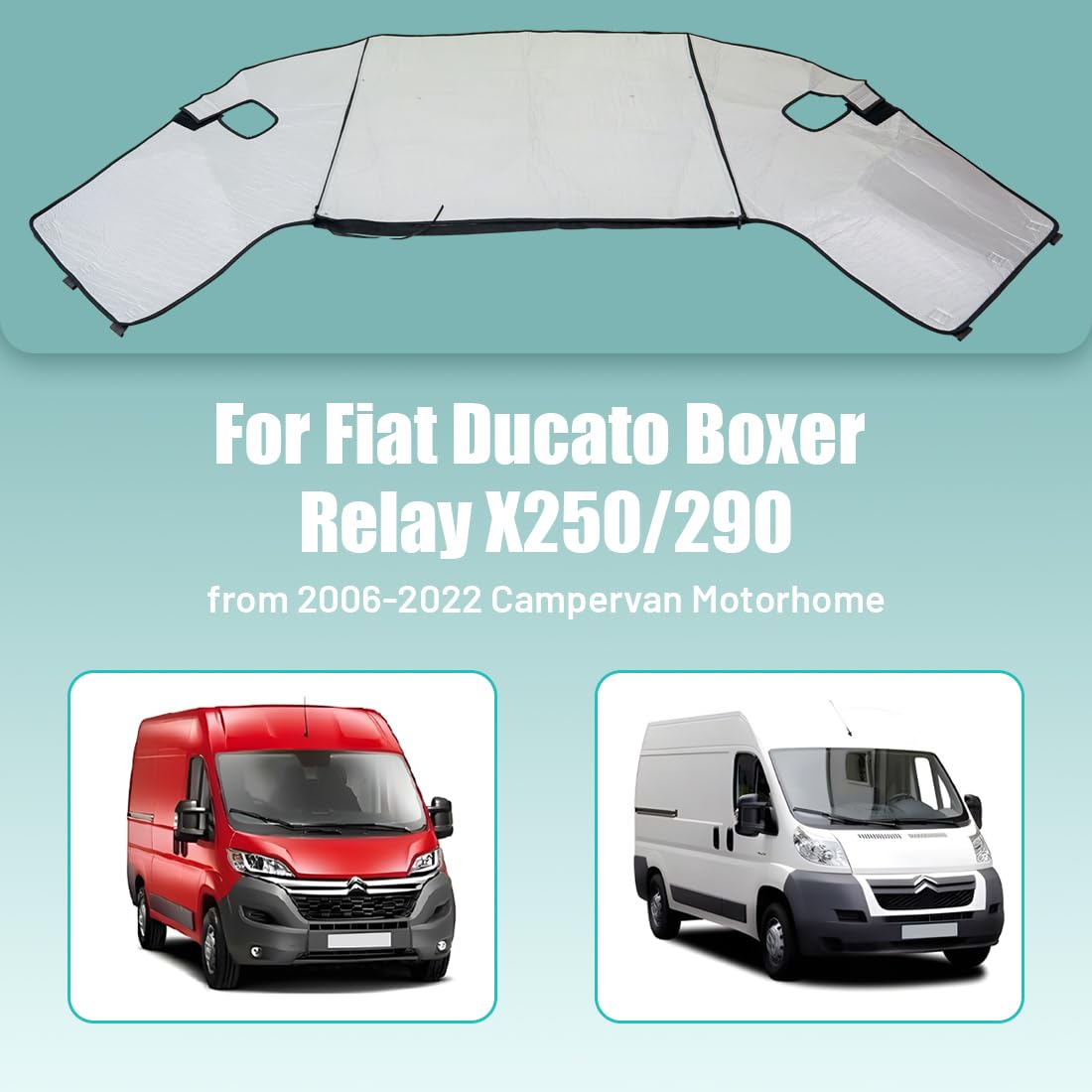 Husa parbriz CStern pentru motorhome Fiat Ducato X250290 impermeabila