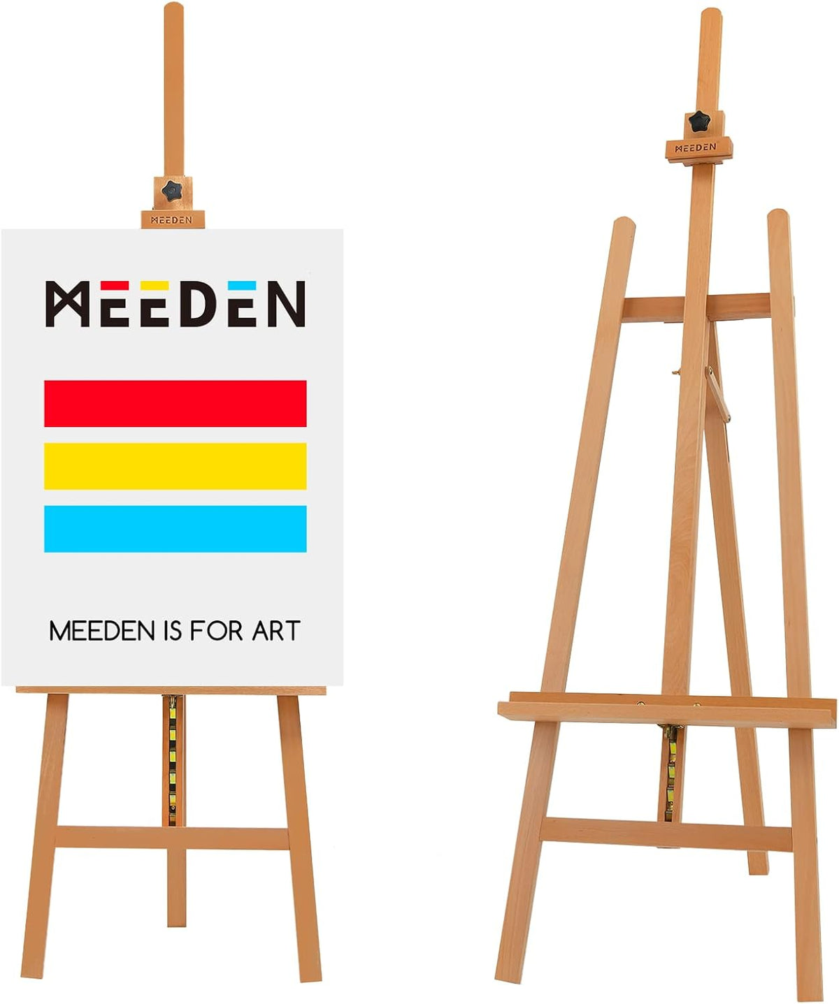 Sevalet de atelier mare MEEDEN din lemn masiv de fag