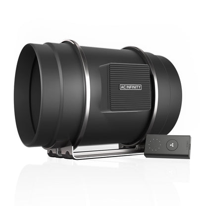 AC Infinity CLOUDLINE PRO T6, Quiet 6” Inline Duct Fan with Temperature Humidity VPD Controller, WiFi Integrated App Control - Ventilation Exhaust Fan for Heating Cooling, Grow Tents, Hydroponics