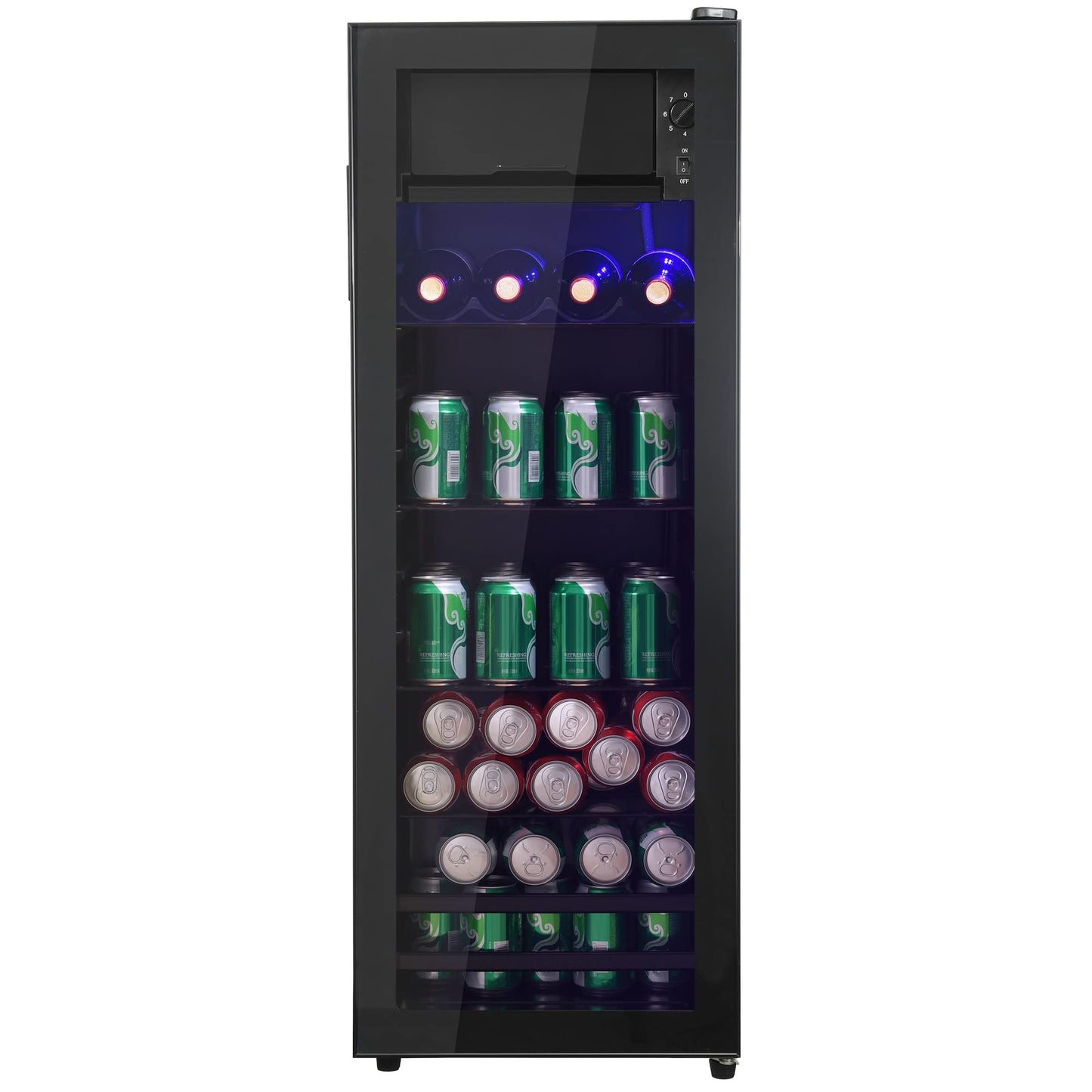 Frigider Merax 128 L Compresor silentios 43 dB 3 rafturi