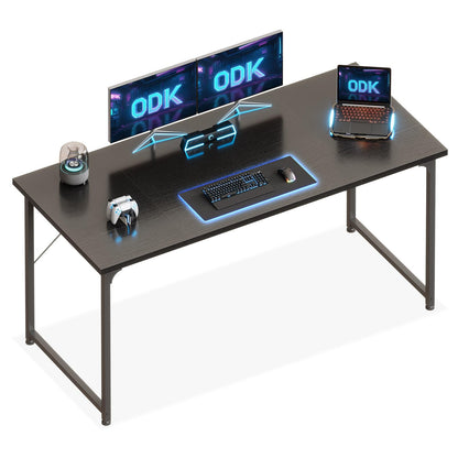Birou ODK Small Desk 100x48 cm Alb Modern cu Sertar