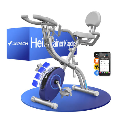 Bicicleta fitness MERACH MR-S15H1 pliabila 4 in 1 rezistenta magnetica