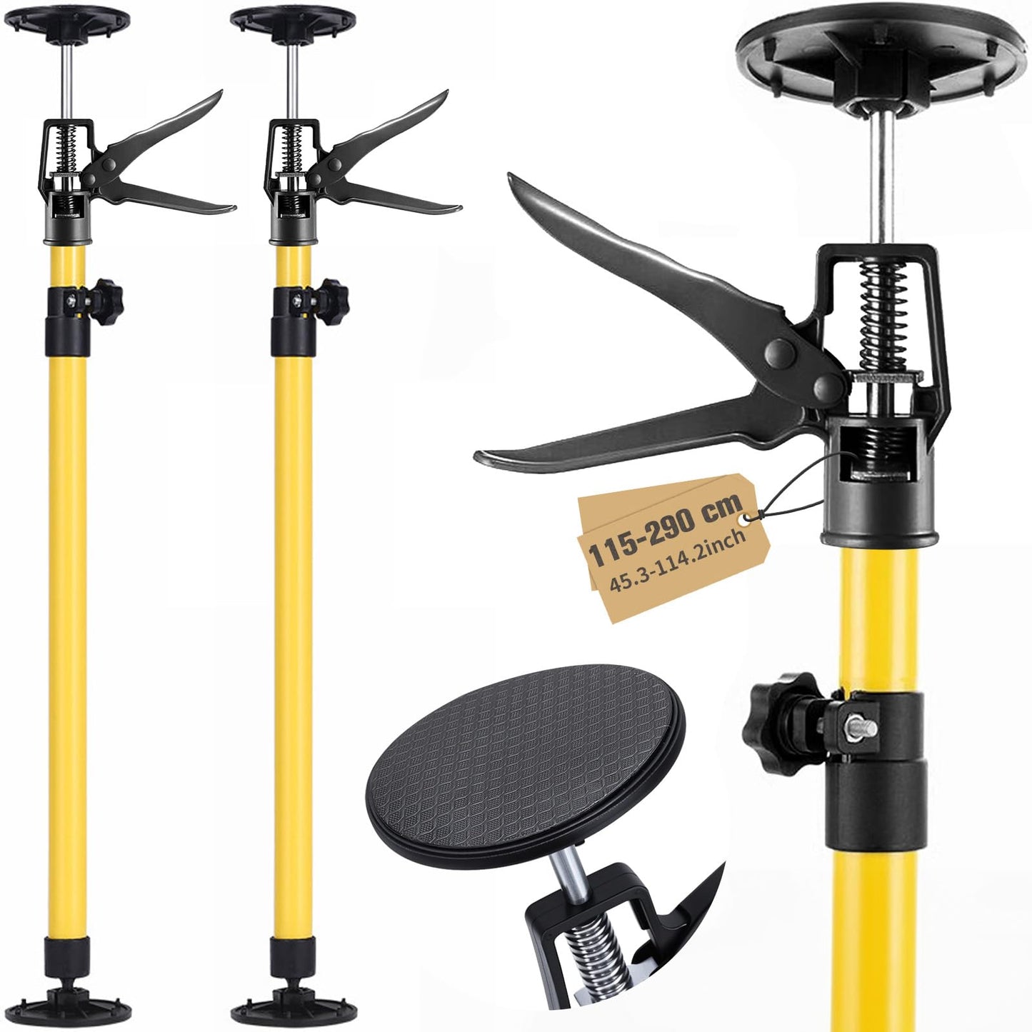 Suport telescopic VexNook HGGJ002-A0E0 50-115 cm set 2 buc