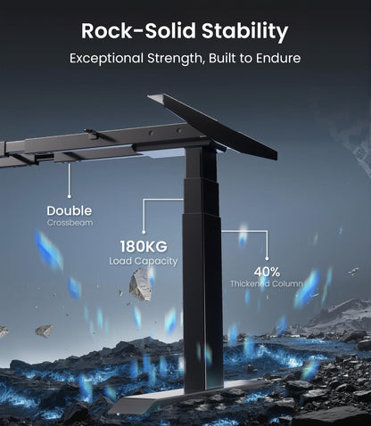 Birou MAIDeSITe T2 Pro Max reglabil electric 65-135 cm, 160 kg